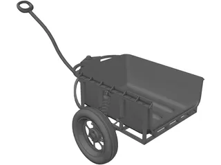 Cart 3D Model preview