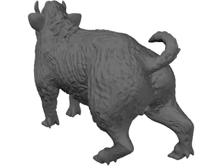 Wild Boar 3D Model preview