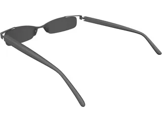 Diesel Glasses 3D Model preview