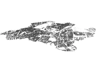 Berlin City Mitte 3D Model preview