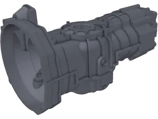 Transaxle Porsche G50 3D Model preview