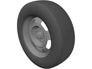 Wheel 3D Model preview