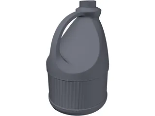 Bleach Bottle 3D Model preview