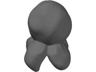 Popcorn 3D Model preview
