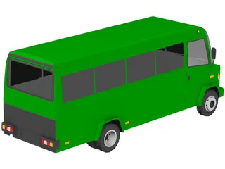 Mercedes-Benz Vario 3D Model preview