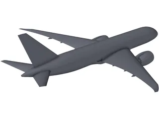 Boeing 787 3D Model preview