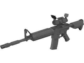 M4 3D Model preview
