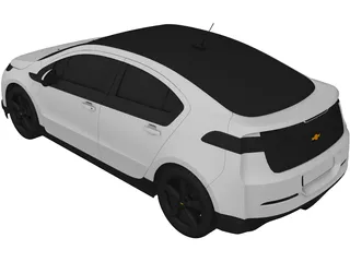 Chevrolet Volt (2011) 3D Model preview