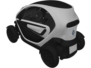 Renault Twizy ZE (2012) 3D Model preview