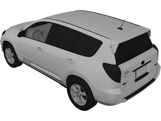 Toyota RAV4 EV (2014) 3D Model preview