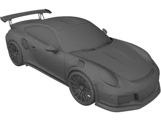 Porsche 911 GT3 RS (2016) 3D Model preview