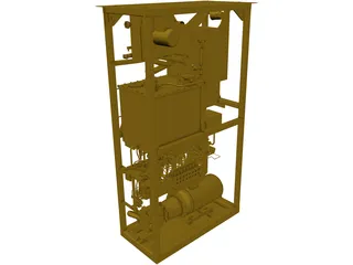 HPU 3D Model preview