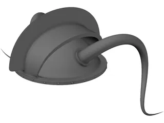 Viking Helmet 3D Model preview