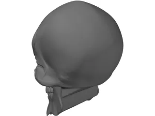 Ainz Ooal Gown Skull 3D Model preview