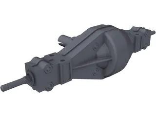 Rear Differential 3D Model preview