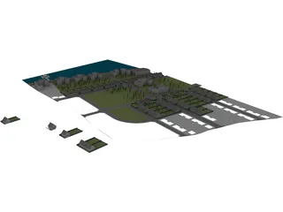 City Block 3D Model preview