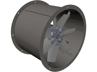 Exhaust Hood Factory 3D Model preview