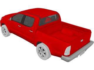 Toyota Hilux (2010) 3D Model preview