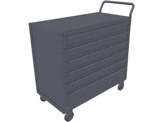 Tool Box 3D Model preview