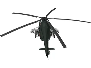 Mil Mi-17 3D Model preview