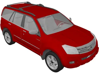 Great Wall Hover H2 (2009) 3D Model preview