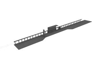 Bus Stop 3D Model preview