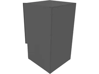 Electrical Cabinet 3D Model preview