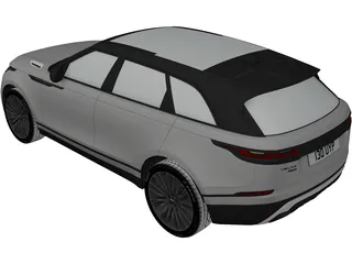 Range Rover Velar (2018) 3D Model preview