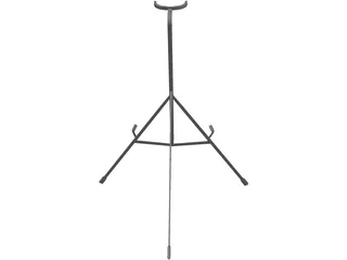 Electric Guitar Stand 3D Model preview