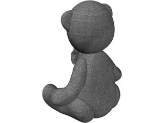 Teddy Bear 3D Model preview