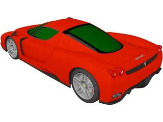Ferrari Enzo (2002) 3D Model preview