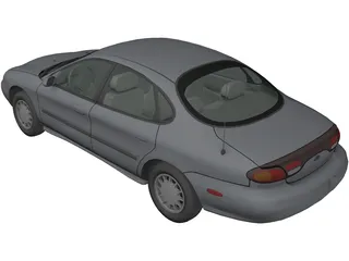Ford Taurus (1996) 3D Model preview