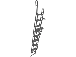 Su-27 Boarding Ladder 3D Model preview