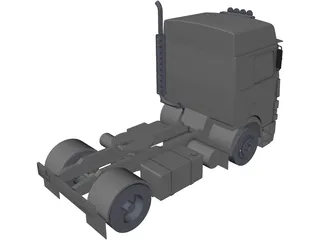 Renault Magnum R365 3D Model preview