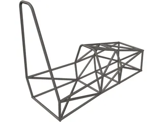 FSAE Chassis (2018) 3D Model preview