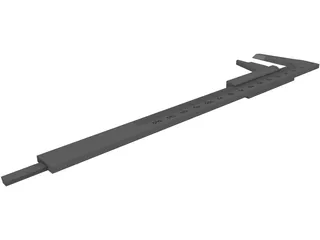Caliper 3D Model preview
