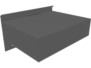 Balcony 3D Model preview