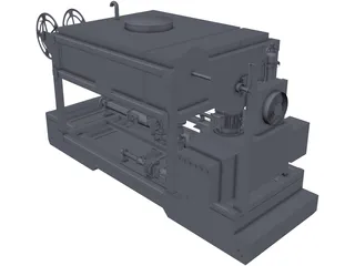 UG Pumping Unit 3D Model preview