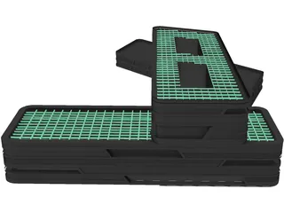 Hotel 3D Model preview