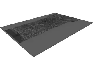 Philadelphia City 3D Model preview