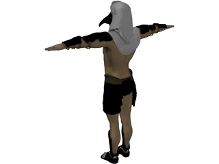 Thoth Egypt 3D Model preview