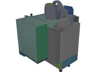 Haas DM2 3D Model preview