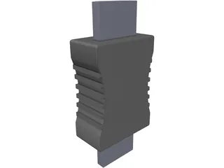 HDMI Connector 3D Model preview