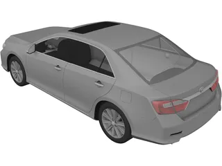 Toyota Camry (2012) 3D Model preview