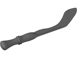 Kukri 3D Model preview