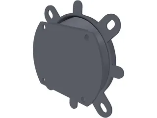 LED 100W 3D Model preview