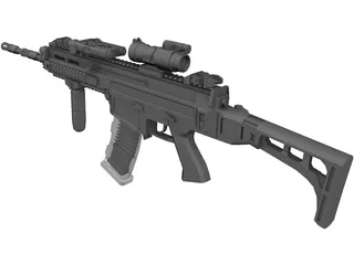 CZ 805 BREN 3D Model preview