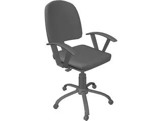 Office Chair 3D Model preview