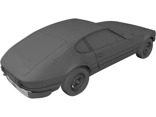 Volkswagen SP2 (1975) 3D Model preview