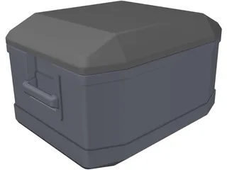 Hepco-Becker Xplorer 45 Topcase 3D Model preview